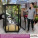 4' Diameter Indoor/Outdoor Aviary