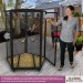 4' Diameter Indoor/Outdoor Aviary
