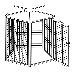 4' Diameter Indoor/Outdoor Aviary