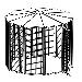 8' Diameter Indoor/Outdoor Aviary