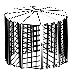 8' Diameter Indoor/Outdoor Aviary