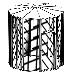 8' Diameter Indoor/Outdoor Aviary