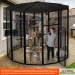 10' Diameter Indoor/Outdoor Cat Cage