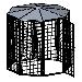 6' Diameter Indoor/Outdoor Cat Cage