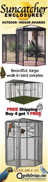 160x600 Suncatcher Bird Cages Banner
