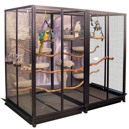 Custom Options - Suncatcher Bird Cages: Single Safety Fly Catch - Custom  Cages