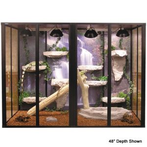 HR04 Reptile Cage 72"H x 96"L x 36"D H3 - 1