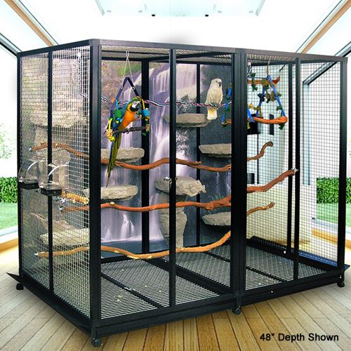 HB04 Bird Cage 72H x 96L x 36D H3