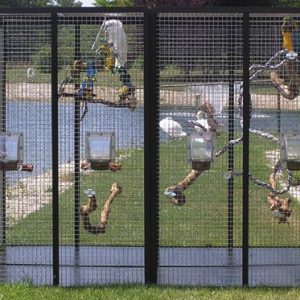HO2 Outdoor Bird Cage 72"H x 96"L x 96"D H3