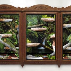 MR02 Reptile Cage - Lizard Cage Ultimate Package (optional feet and decorative crown)