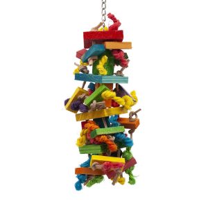 large hanging bird toy