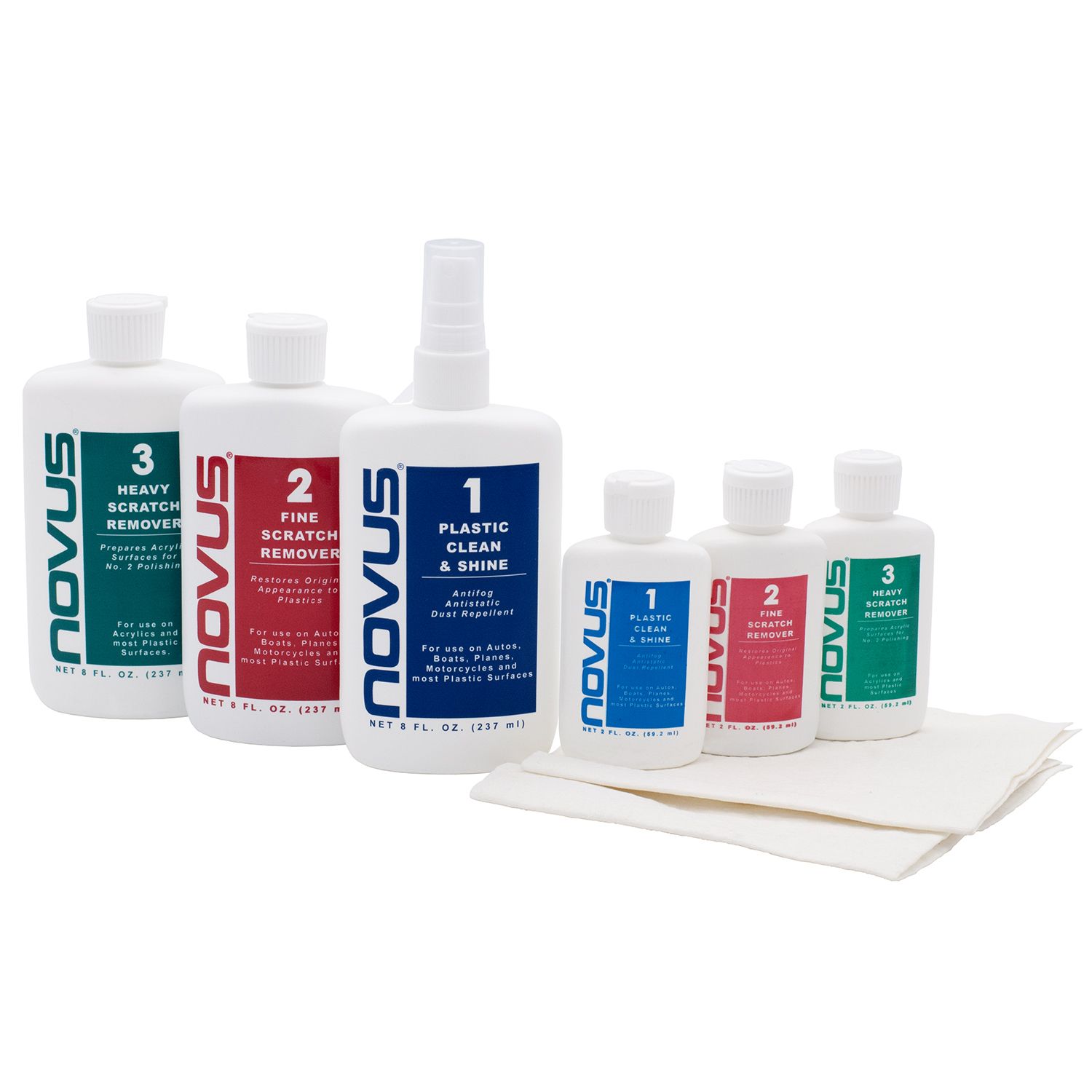 Novus Plastic Polishing Kit