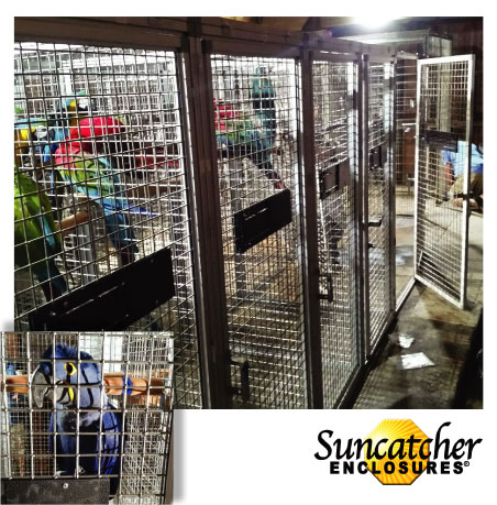 suncatcher outdoor dog cage