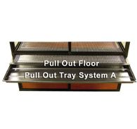 pull out floor and tray system