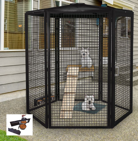 suncatcher outdoor dog kennels