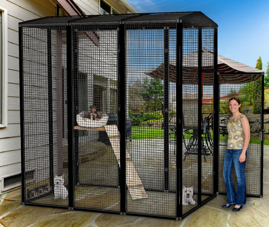 Suncatcher Dog Kennels Outdoor, Outdoor Dog Enclosures With Roof