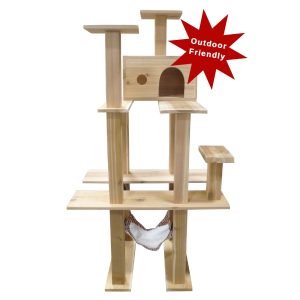 Tarzan Cat Tree Cedar Outdoor